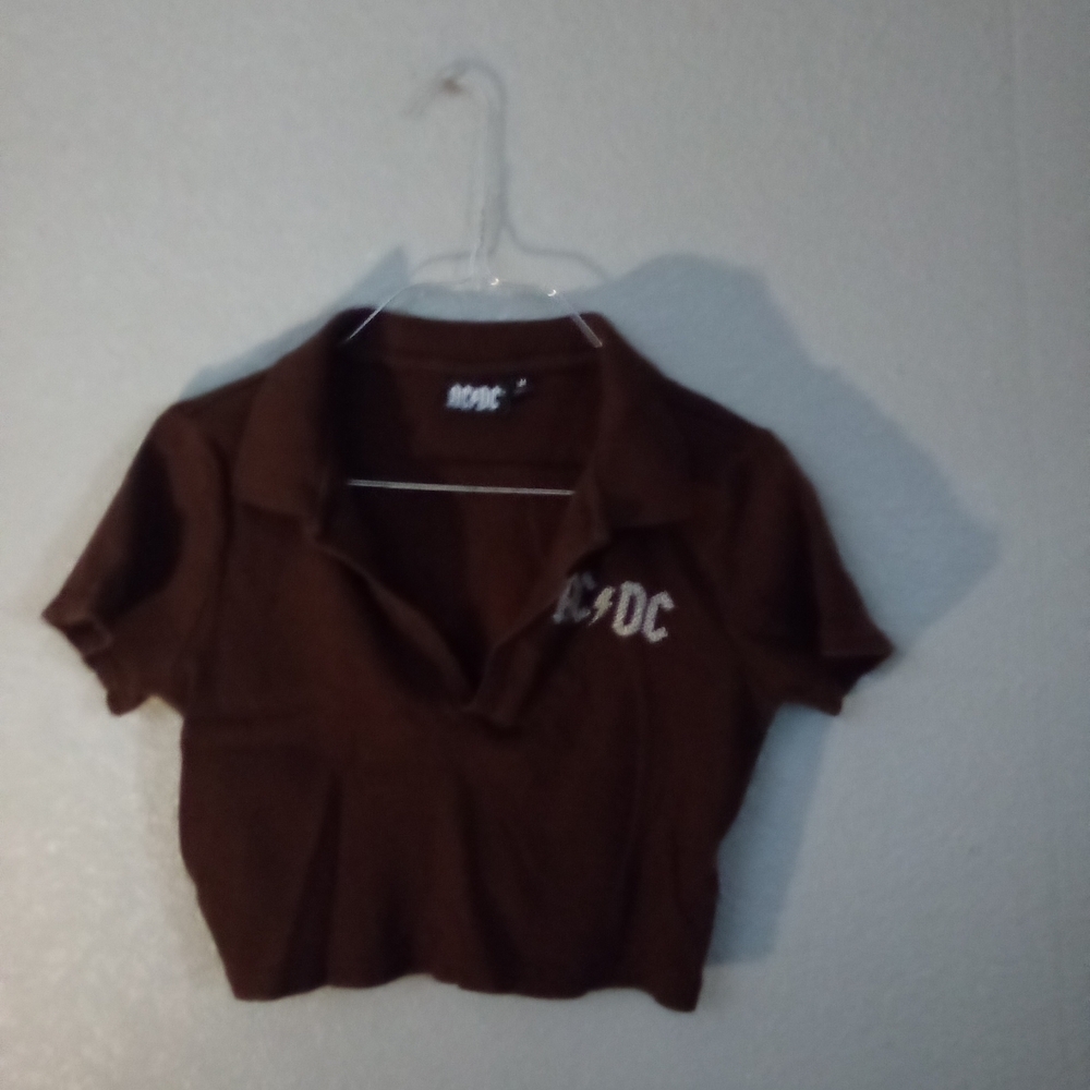 AC/DC Dark Brown Top ( Bag V )